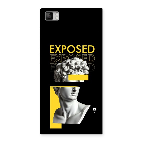 Exposed Sculpture Back Case for Mi3