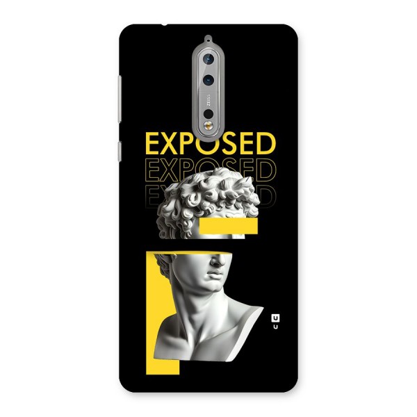 Exposed Sculpture Back Case for Nokia 8