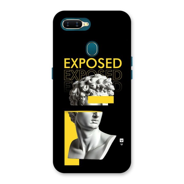 Exposed Sculpture Back Case for Oppo A11k