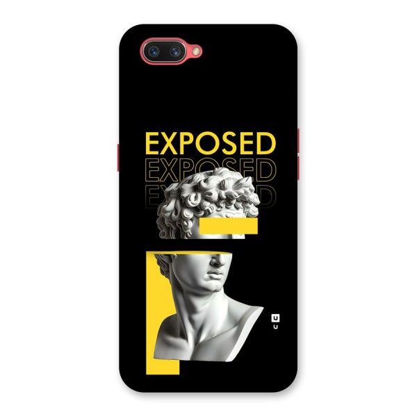 Exposed Sculpture Back Case for Oppo A3s