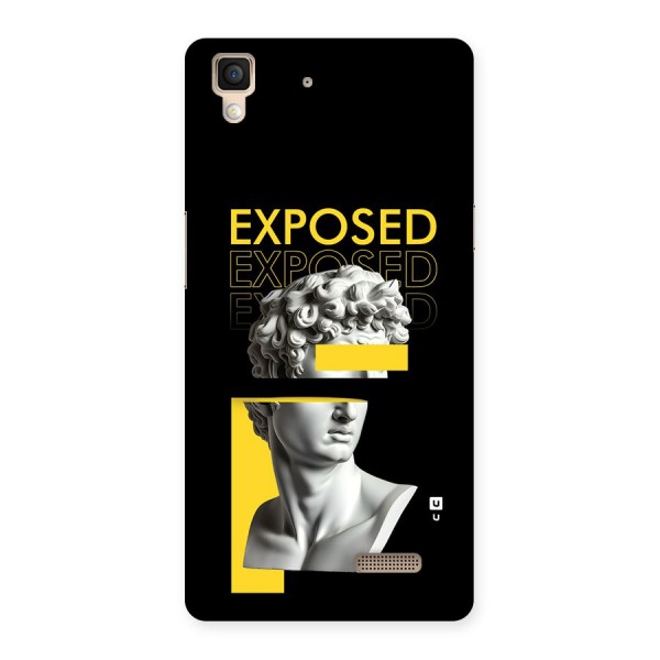 Exposed Sculpture Back Case for Oppo R7