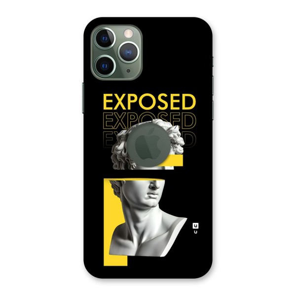 Exposed Sculpture Back Case for iPhone 11 Pro Logo Cut