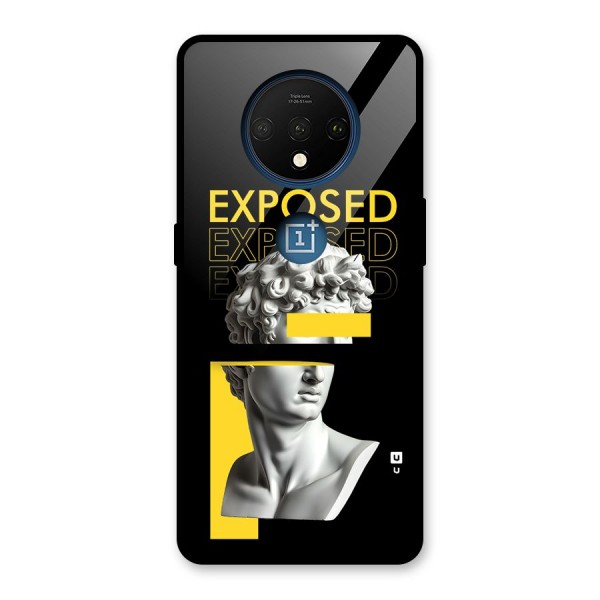 Exposed Sculpture Glass Back Case for OnePlus 7T