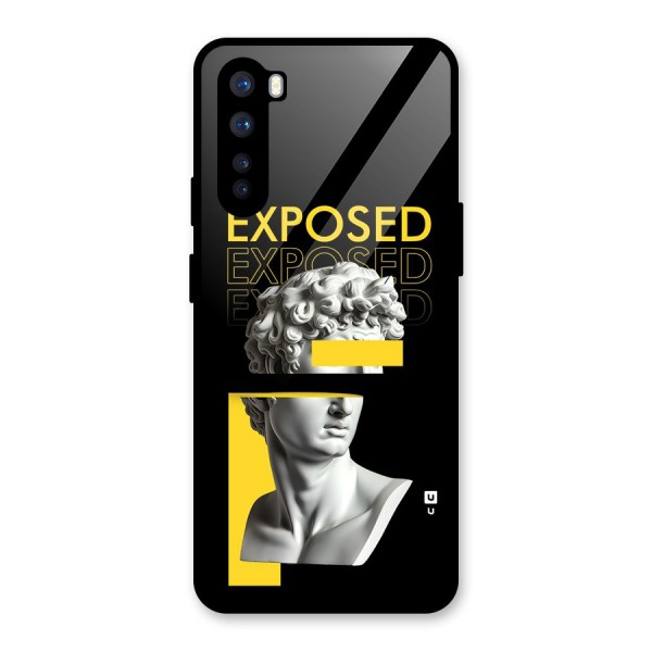 Exposed Sculpture Glass Back Case for OnePlus Nord