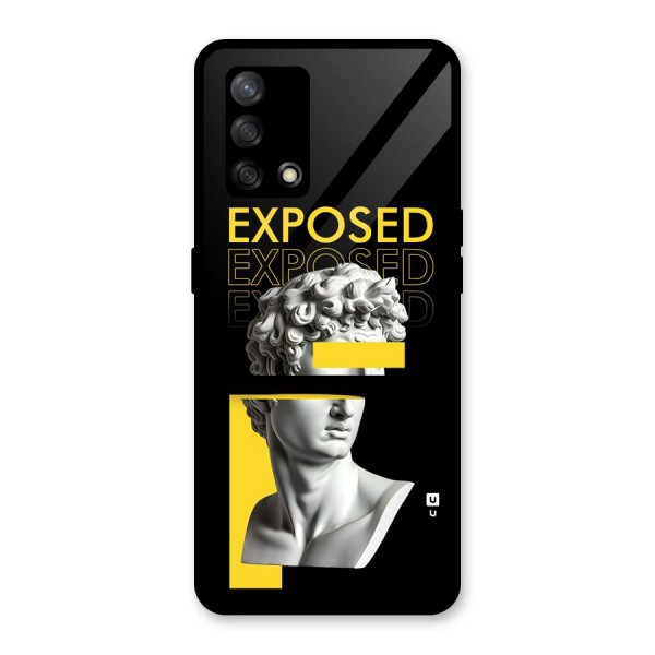 Exposed Sculpture Glass Back Case for Oppo F19