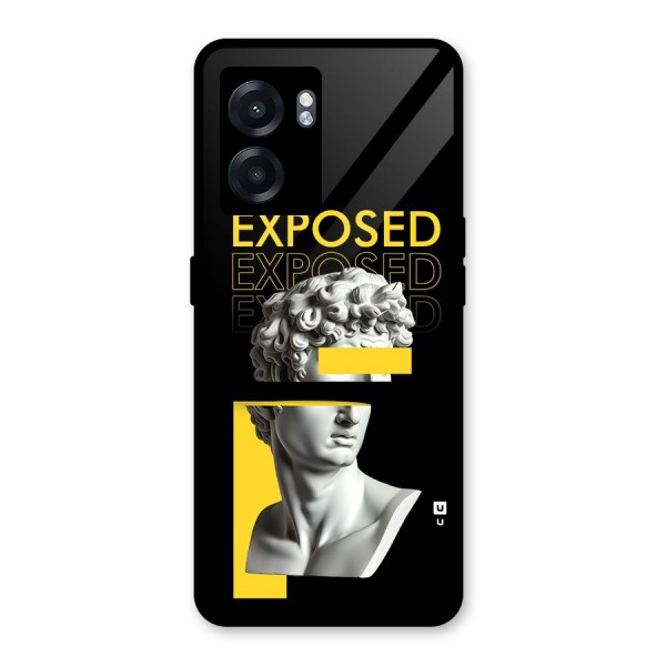 Exposed Sculpture Glass Back Case for Oppo K10 (5G)