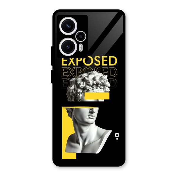 Exposed Sculpture Glass Back Case for Poco F5