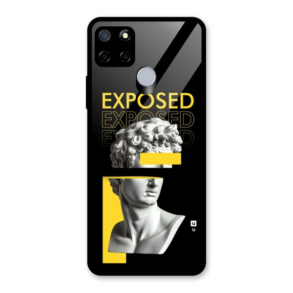 Exposed Sculpture Glass Back Case for Realme C12