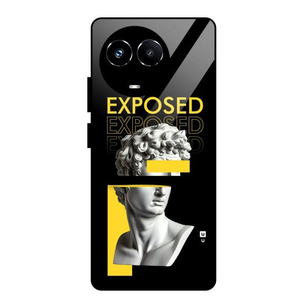 Exposed Sculpture Glass Back Case for Realme Narzo 60X