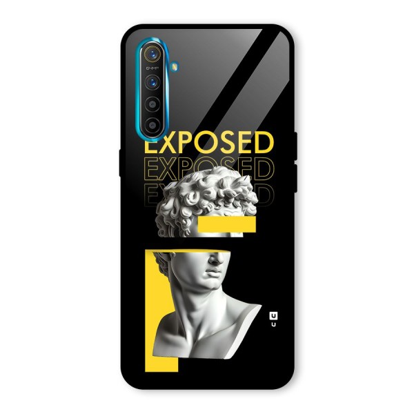 Exposed Sculpture Glass Back Case for Realme X2