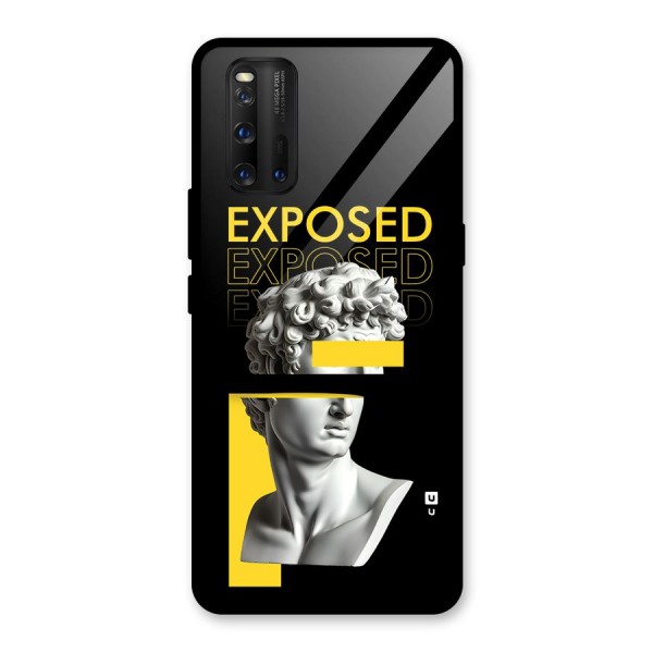 Exposed Sculpture Glass Back Case for Vivo iQOO 3