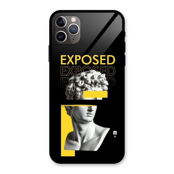 Exposed Sculpture Glass Back Case for iPhone 11 Pro Max
