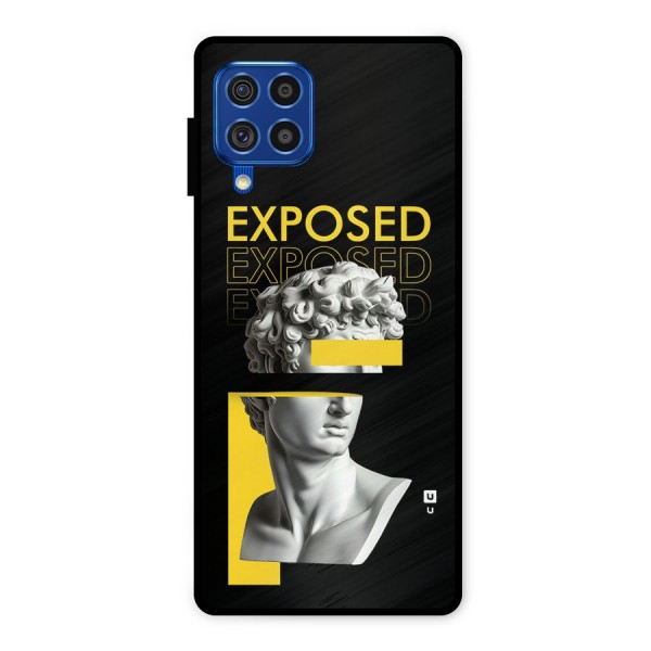 Exposed Sculpture Metal Back Case for Galaxy F62