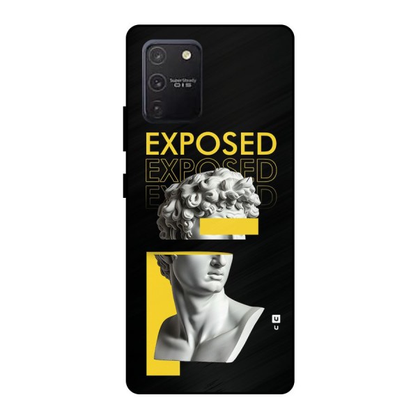 Exposed Sculpture Metal Back Case for Galaxy S10 Lite