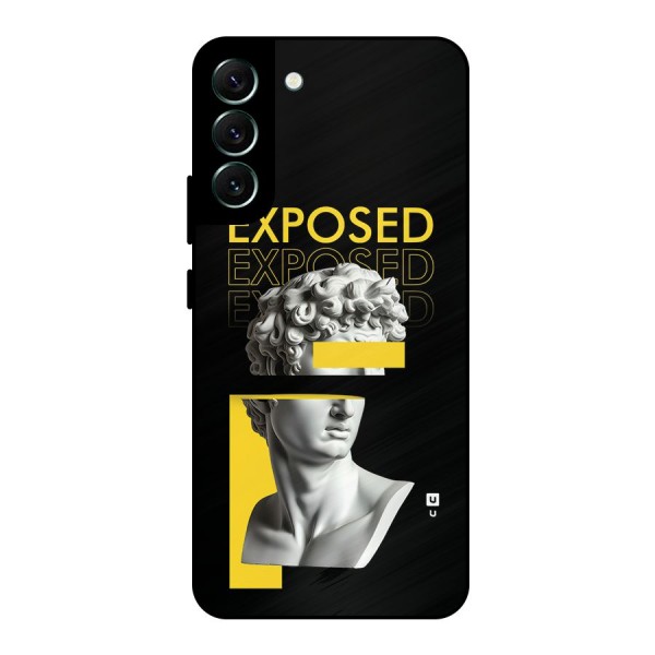 Exposed Sculpture Metal Back Case for Galaxy S22 Plus 5G