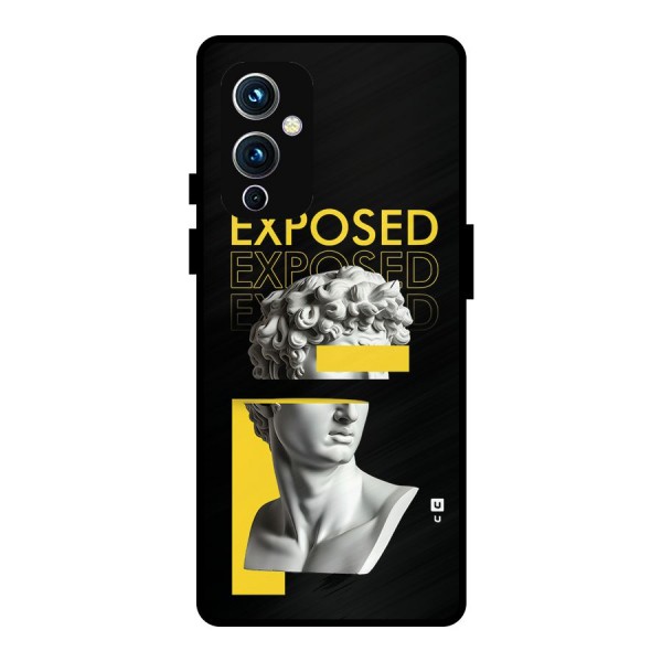 Exposed Sculpture Metal Back Case for OnePlus 9