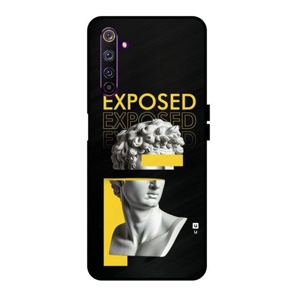 Exposed Sculpture Metal Back Case for Realme 6 Pro