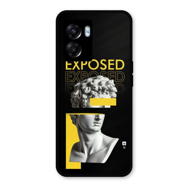 Exposed Sculpture Metal Back Case for Realme Narzo 50 5G