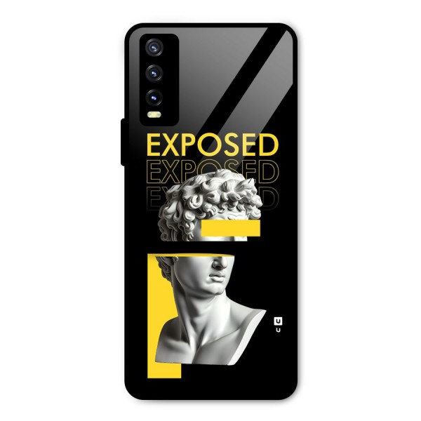 Exposed Sculpture Metal Back Case for Vivo Y20