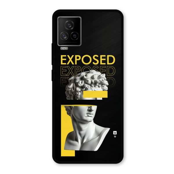 Exposed Sculpture Metal Back Case for iQOO 7 Legend 5G