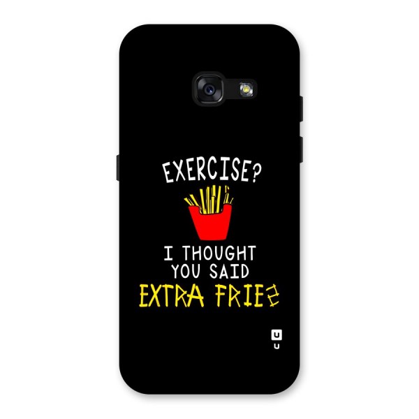 Extra Fries Back Case for Galaxy A3 (2017)