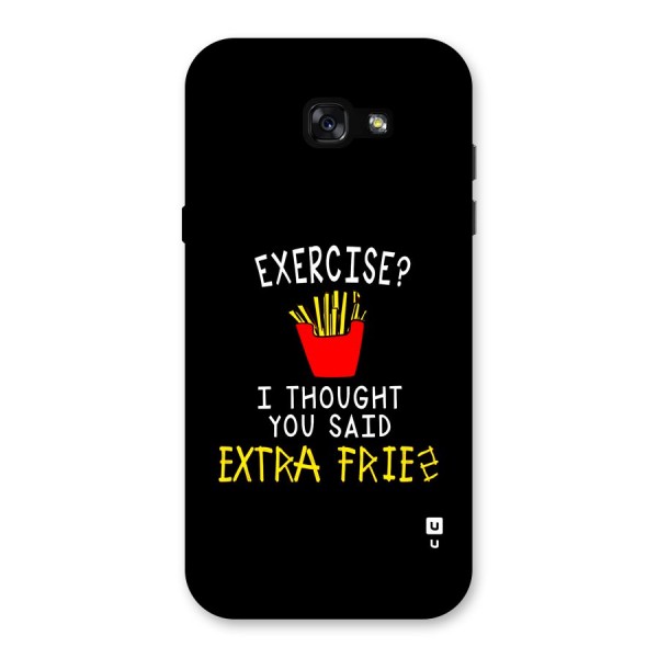 Extra Fries Back Case for Galaxy A7 (2017)