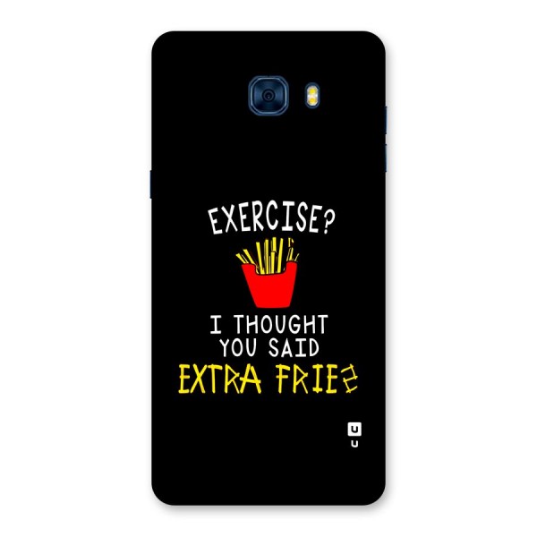 Extra Fries Back Case for Galaxy C7 Pro