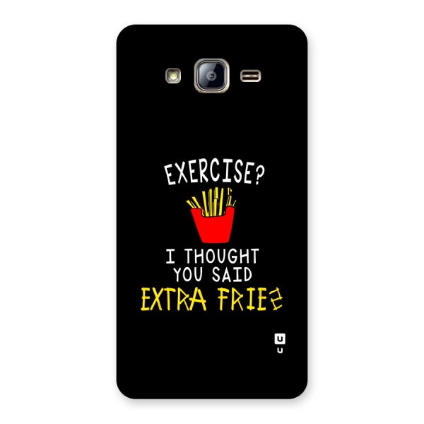 Extra Fries Back Case for Galaxy On5