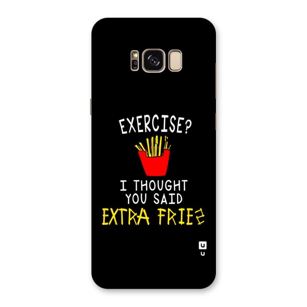 Extra Fries Back Case for Galaxy S8 Plus