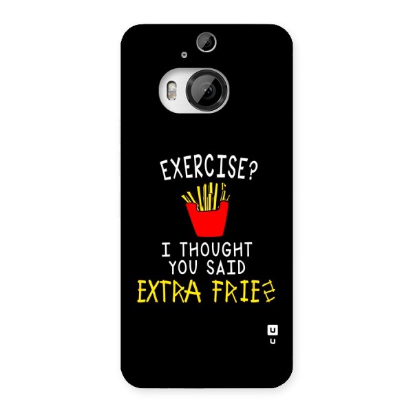 Extra Fries Back Case for HTC One M9 Plus