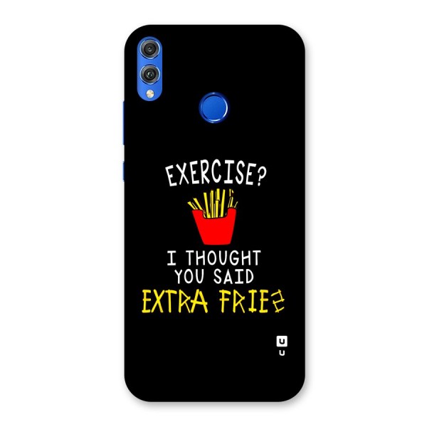 Extra Fries Back Case for Honor 8X