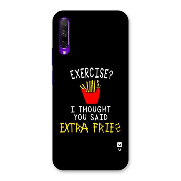Extra Fries Back Case for Honor 9X Pro