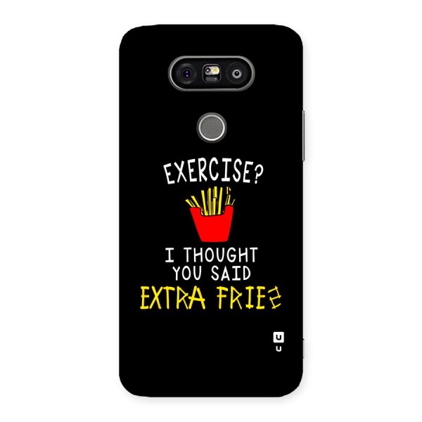 Extra Fries Back Case for LG G5