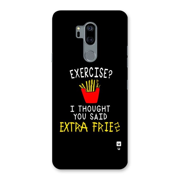 Extra Fries Back Case for LG G7