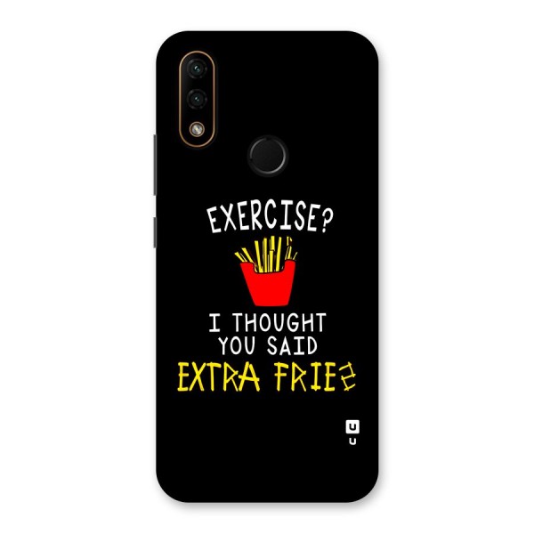 Extra Fries Back Case for Lenovo A6 Note