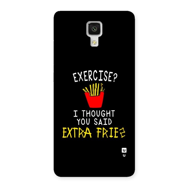 Extra Fries Back Case for Mi4