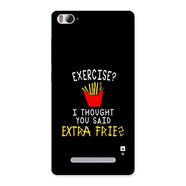 Extra Fries Back Case for Mi4i