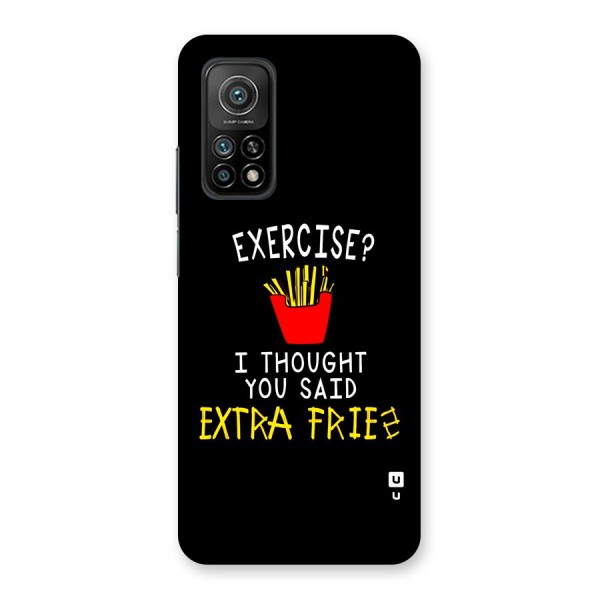 Extra Fries Back Case for Mi 10T Pro 5G