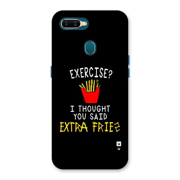 Extra Fries Back Case for Oppo A12