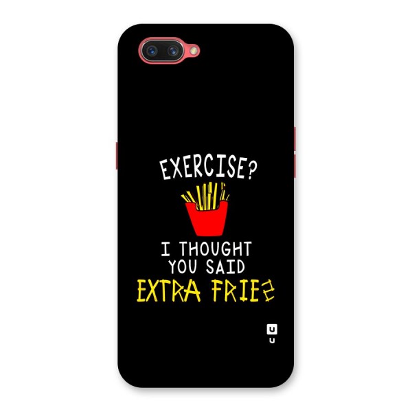 Extra Fries Back Case for Oppo A3s