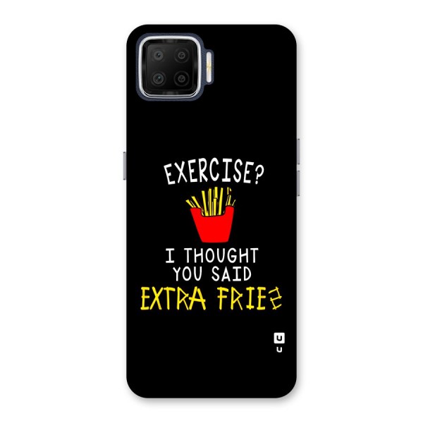 Extra Fries Back Case for Oppo F17