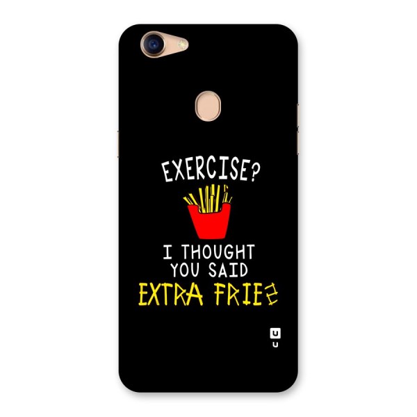 Extra Fries Back Case for Oppo F5