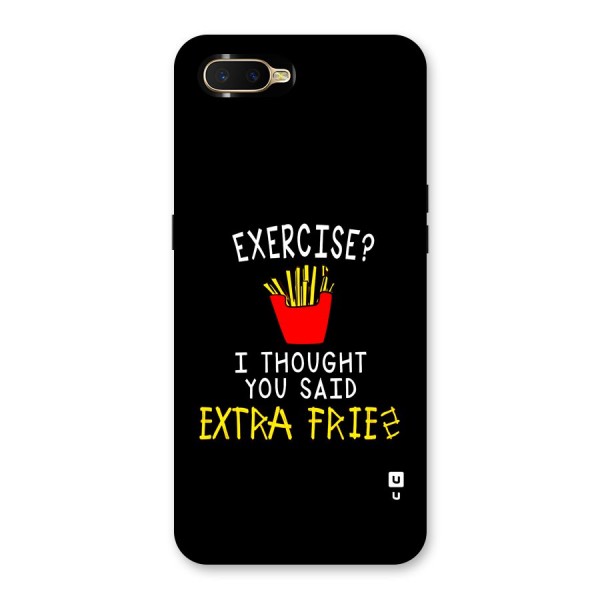 Extra Fries Back Case for Oppo K1