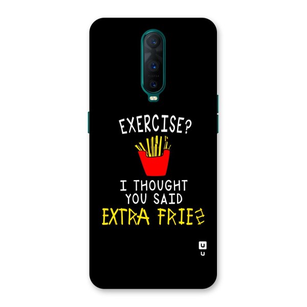 Extra Fries Back Case for Oppo R17 Pro