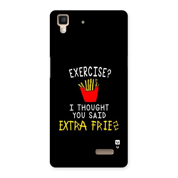 Extra Fries Back Case for Oppo R7