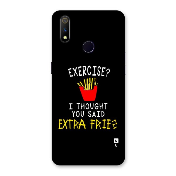 Extra Fries Back Case for Realme 3 Pro