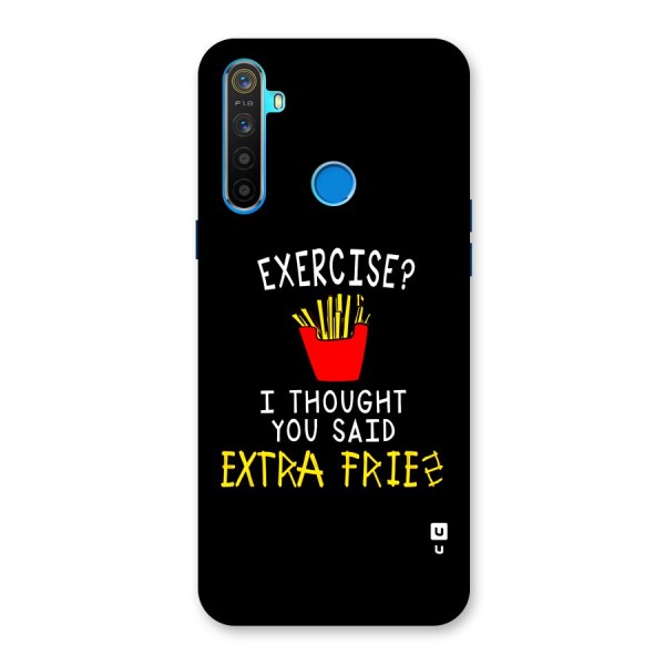 Extra Fries Back Case for Realme 5s