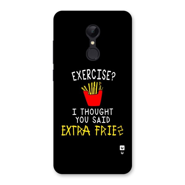 Extra Fries Back Case for Redmi 5