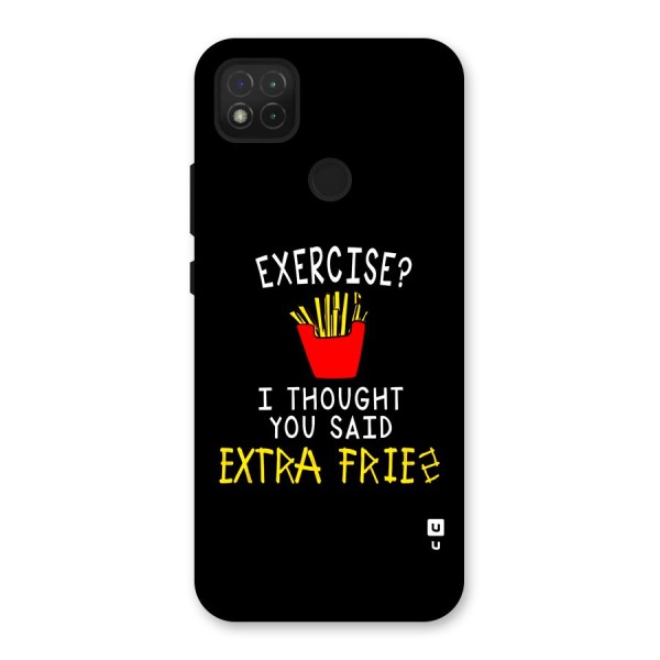 Extra Fries Back Case for Redmi 9 Activ