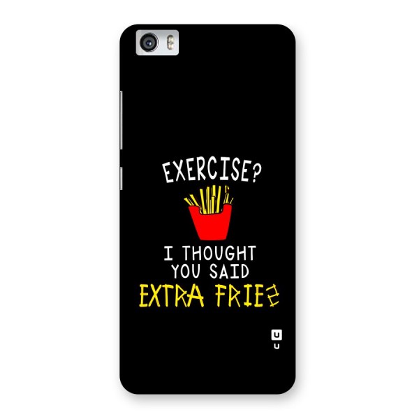 Extra Fries Back Case for Redmi Mi 5